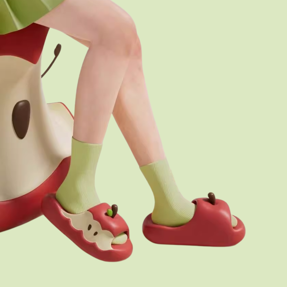 Apple of My Eyes Slippers